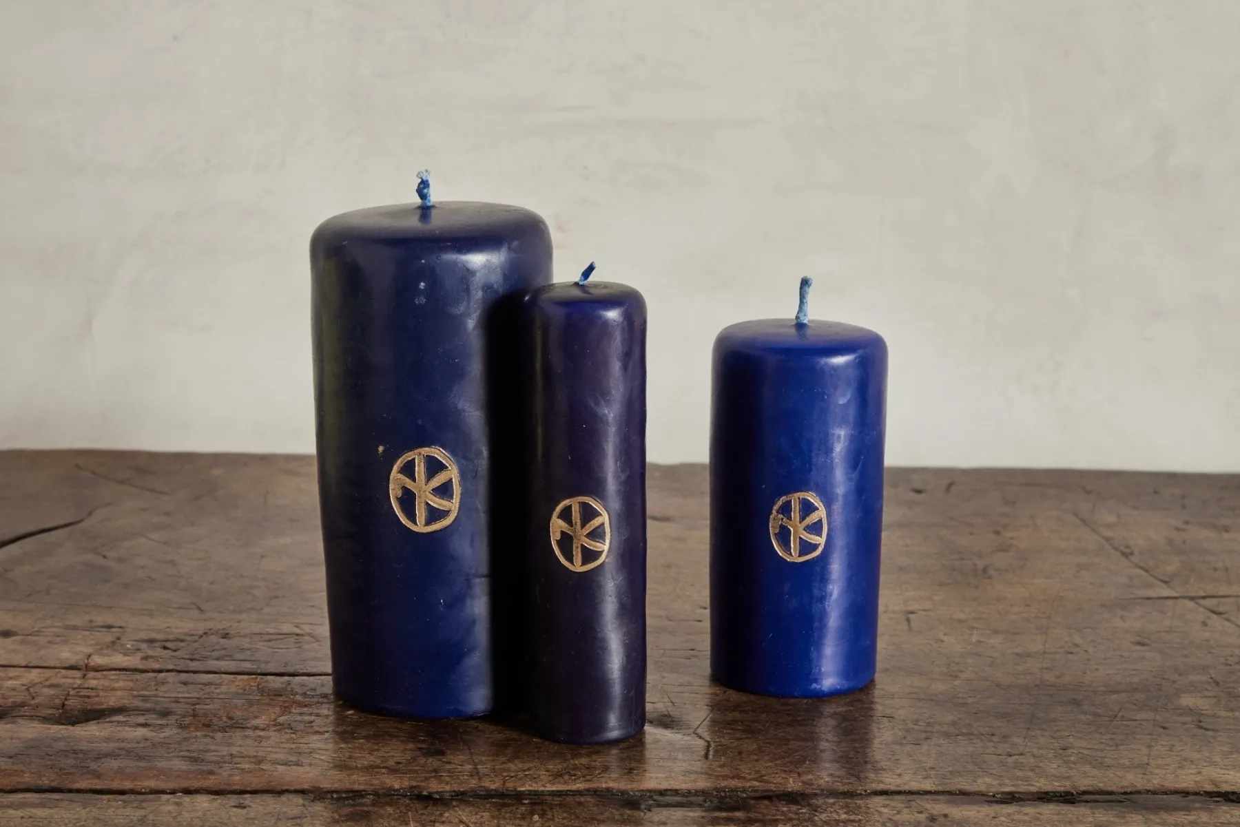 Altar Candle in Blue*NICKEY KEHOE Best