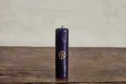 Altar Candle in Blue*NICKEY KEHOE Best
