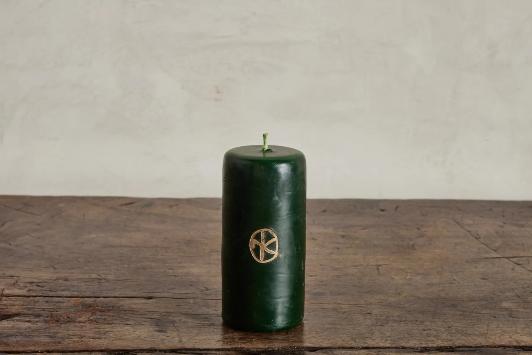 Altar Candle in Green*NICKEY KEHOE Outlet