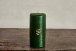 Altar Candle in Green*NICKEY KEHOE Outlet