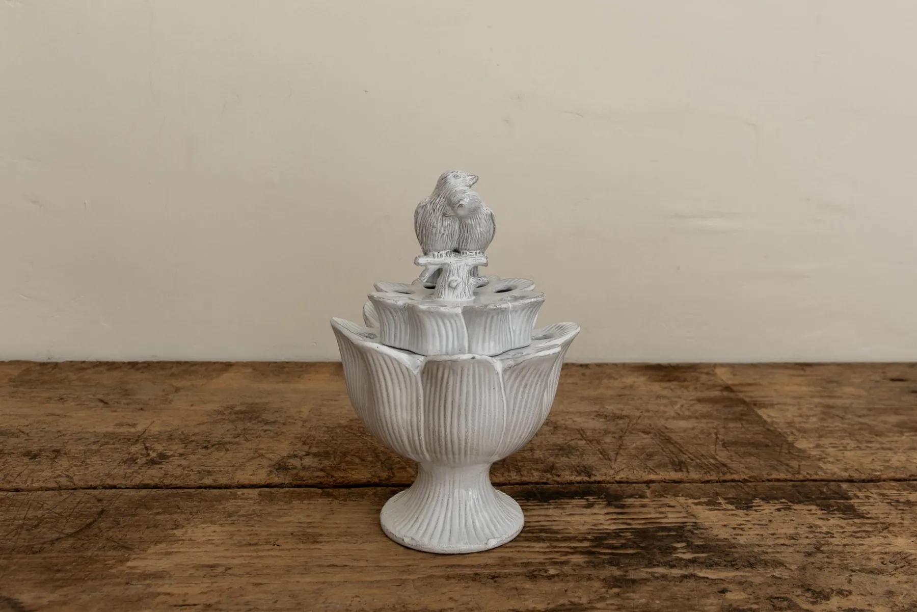 Artichoke Birds Couple Flower Holder*ASTIER DE VILATTE Online