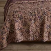 Aubergine Hash Stripe Quilt*NICKEY KEHOE Online