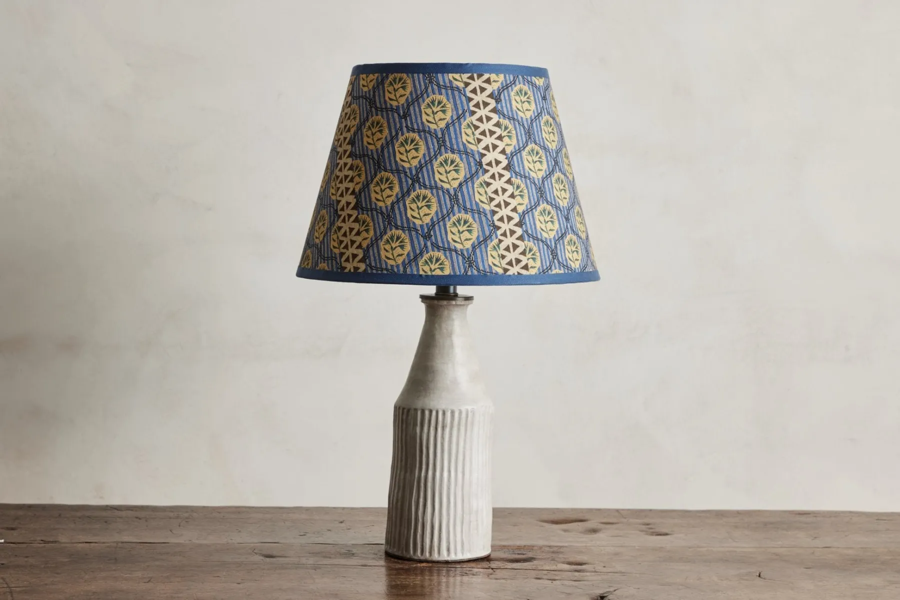 Audrey Blue Lampshade*ALIX SOUBIRAN Fashion