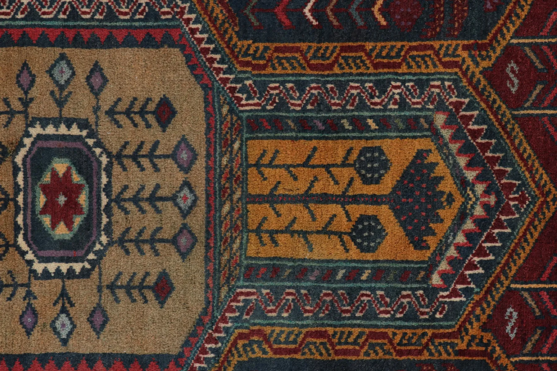Baluch Throw Rug 2’10 X 4’6*VINTAGE Online