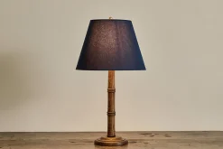 Bamboo Lamp Base, Dark Oak*ALFRED NEWALL New