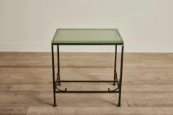 Bank Glass Table No.2*VINTAGE Best