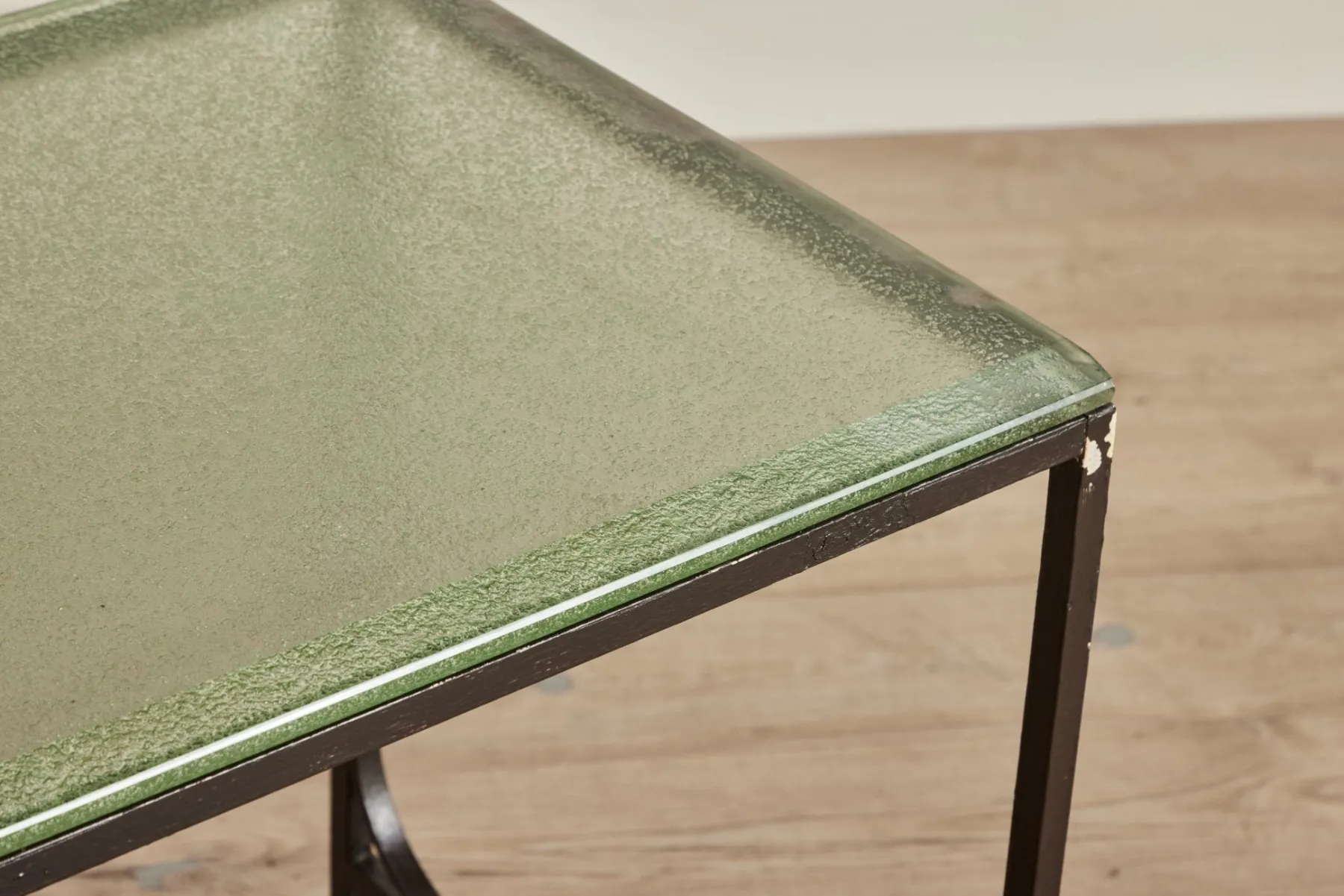 Bank Glass Table No.2*VINTAGE Best