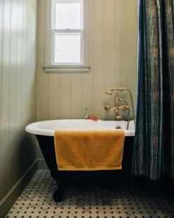 Bath Mat in Mustard*NICKEY KEHOE Fashion