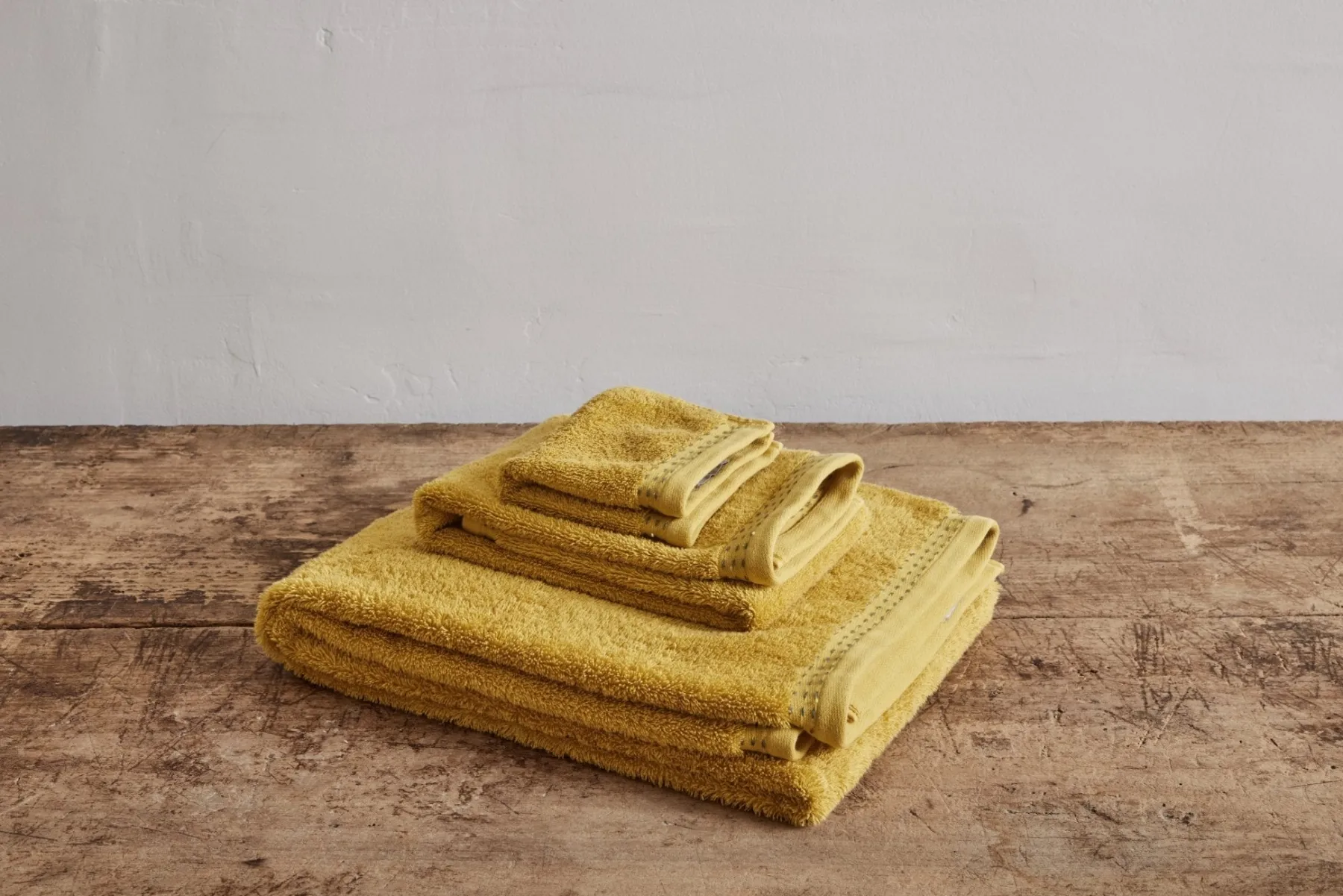 Bath Towel in Mustard*NICKEY KEHOE Clearance