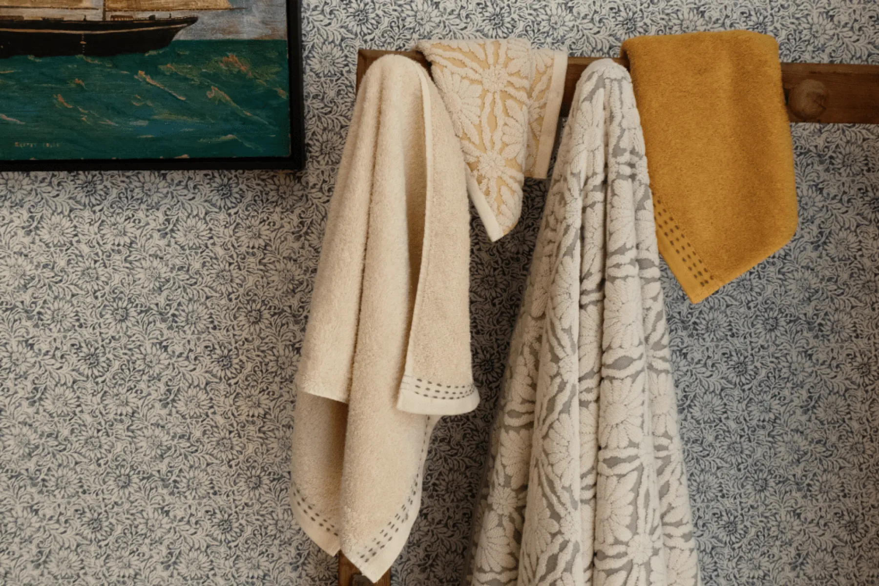 Bath Towel in Natural*NICKEY KEHOE Best