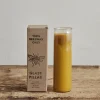 Beeswax Glass Pillar Candle*HIDDEN Clearance