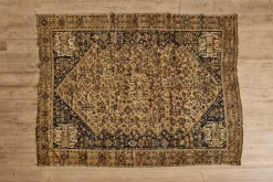 Beige Shiraz Rug 7'2 x 10'2*VINTAGE Sale