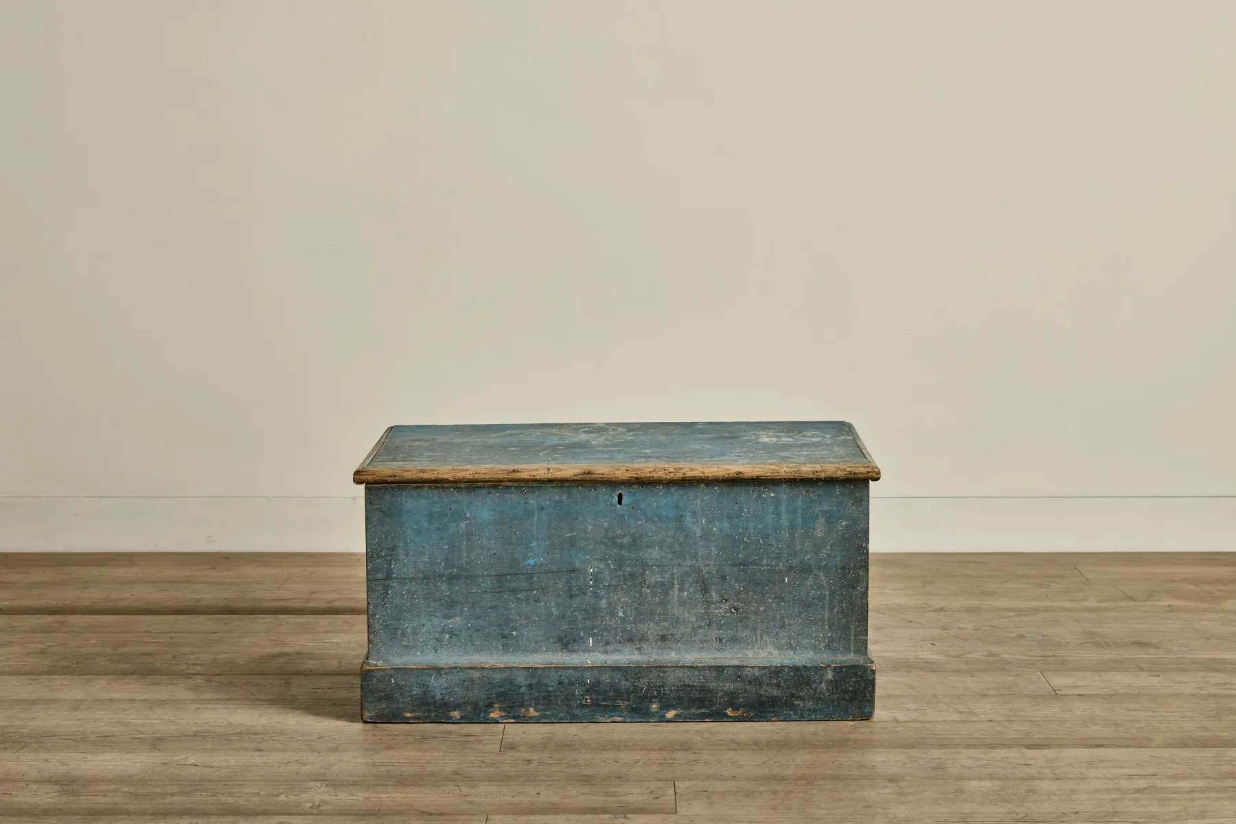 Blue Painted Blanket Chest*VINTAGE Sale