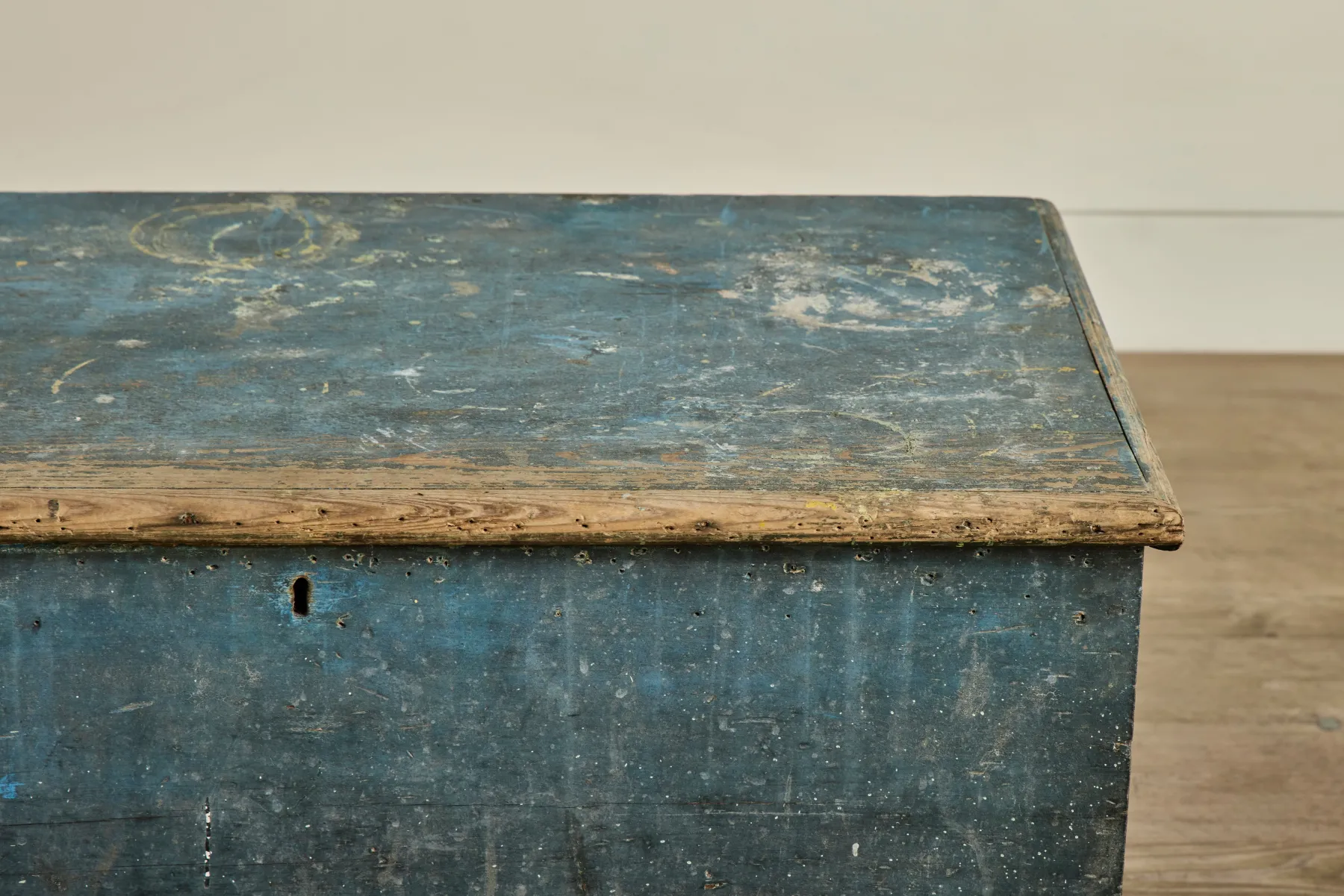 Blue Painted Blanket Chest*VINTAGE Sale