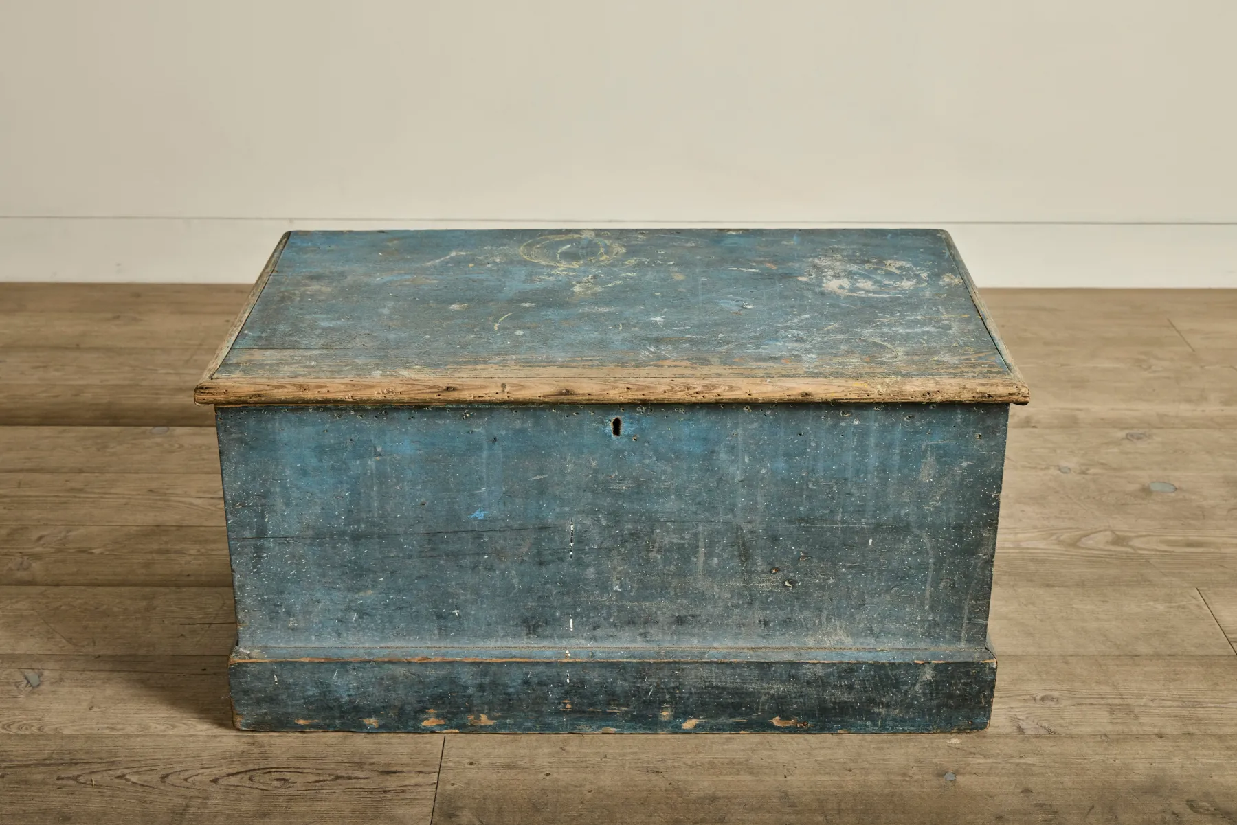 Blue Painted Blanket Chest*VINTAGE Sale