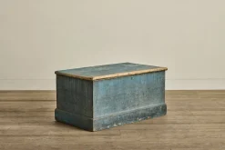 Blue Painted Blanket Chest*VINTAGE Sale
