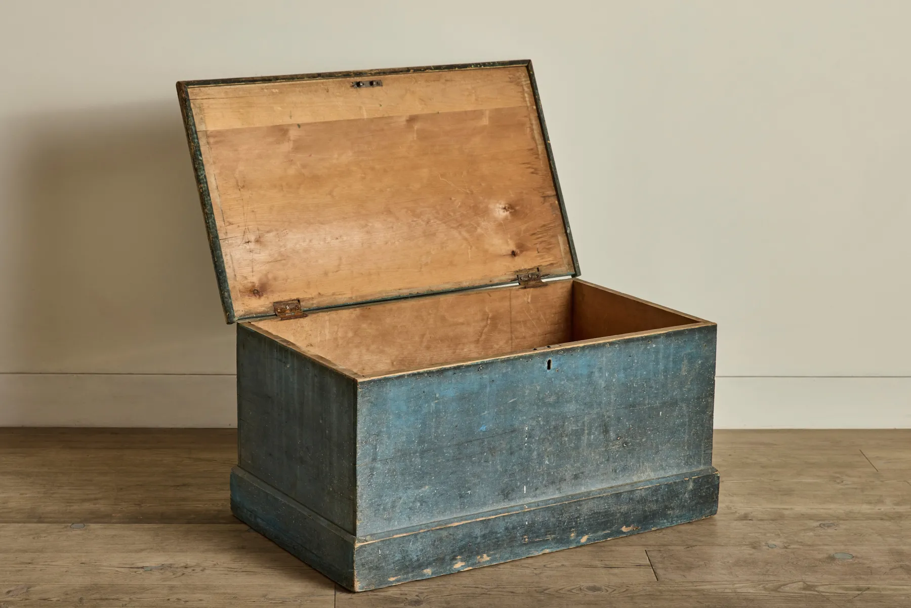 Blue Painted Blanket Chest*VINTAGE Sale