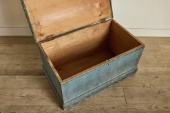 Blue Painted Blanket Chest*VINTAGE Sale