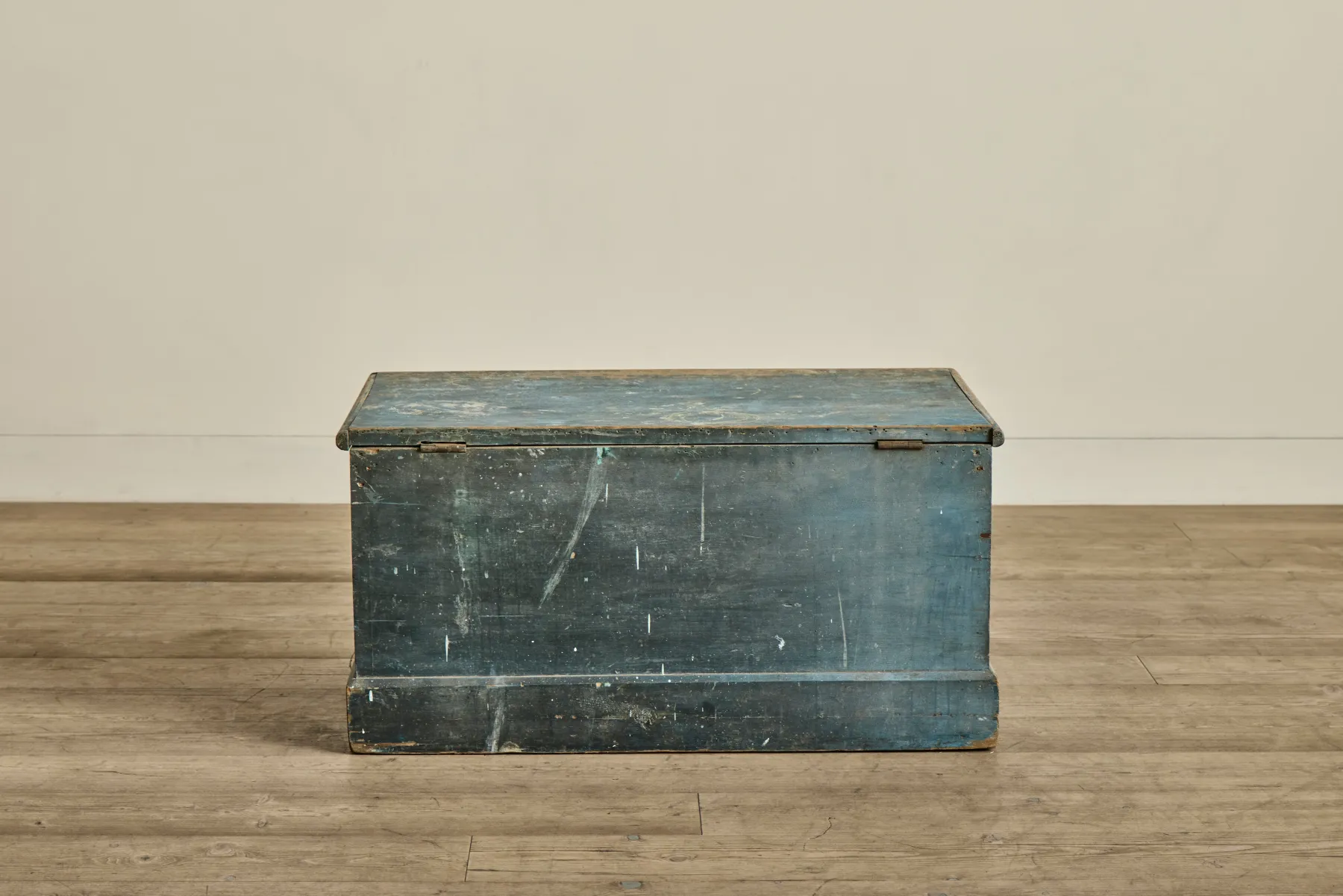 Blue Painted Blanket Chest*VINTAGE Sale