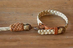 Braided Windsor Collar, Chalk*GEORGIE PAWS Outlet