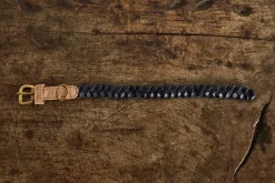 Braided Windsor Collar, Navy*GEORGIE PAWS Best