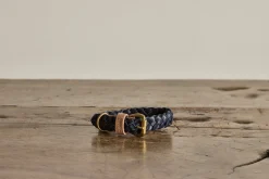 Braided Windsor Collar, Navy*GEORGIE PAWS Best