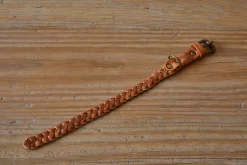 Braided Windsor Collar, Tan*GEORGIE PAWS Outlet