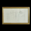 Brass Bistro Mirror*VINTAGE Outlet