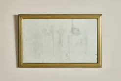 Brass Bistro Mirror*VINTAGE Outlet