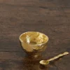 Brass Bowl and Spoon*UNEARTHEN Clearance