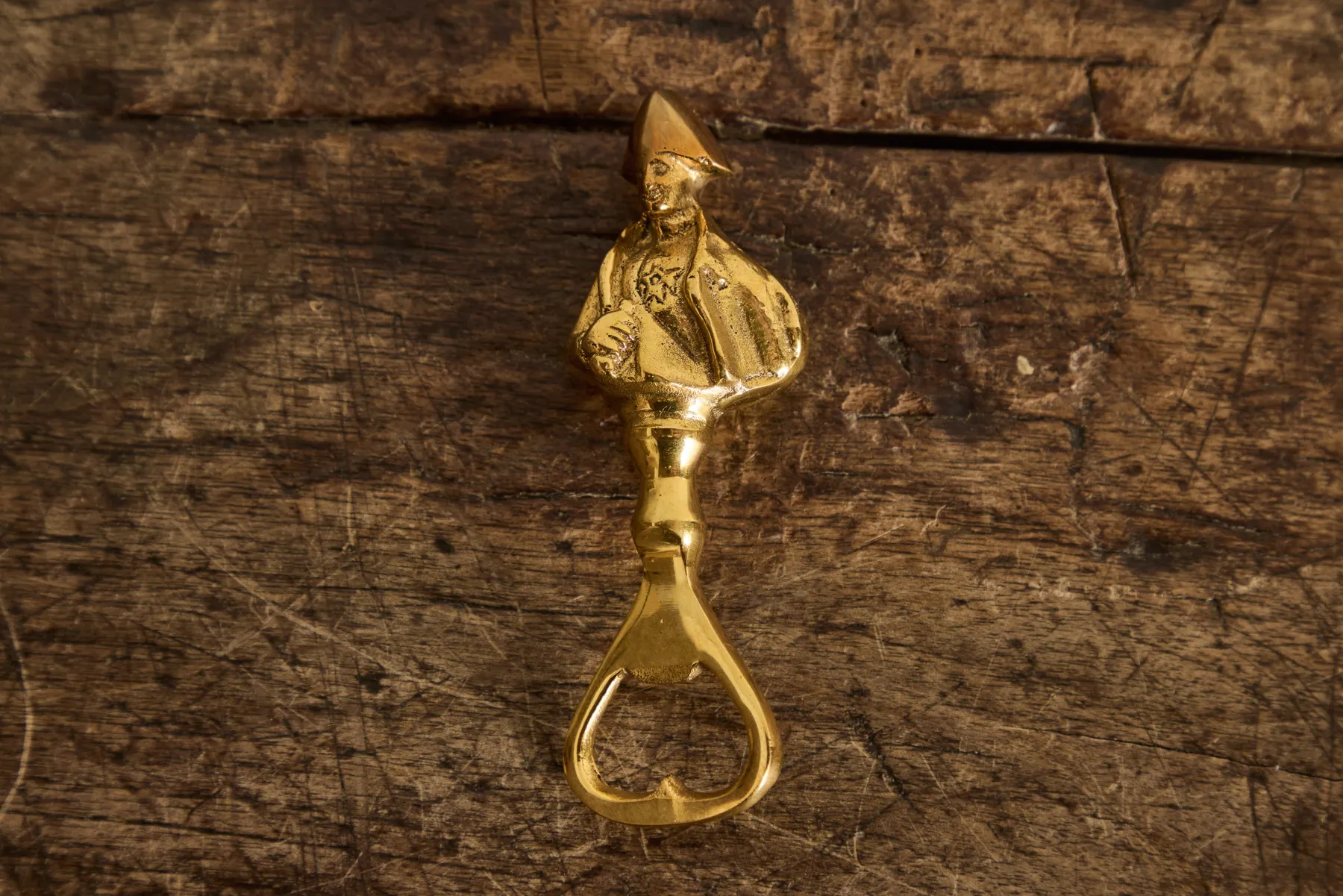 Brass Captain Bottle Opener*NICKEY KEHOE Clearance