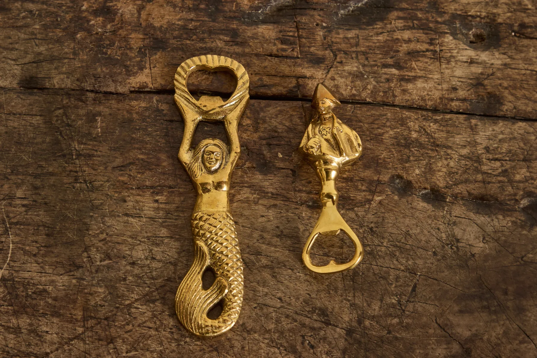 Brass Captain Bottle Opener*NICKEY KEHOE Clearance