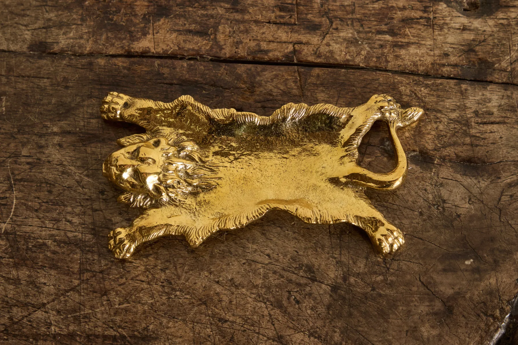 Brass Leo Tray*NICKEY KEHOE Fashion