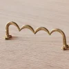 Brass Scalloped Handle*UNEARTHEN Hot