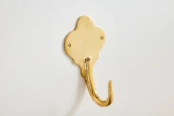 Brass Scalloped Hook*NICKEY KEHOE Discount