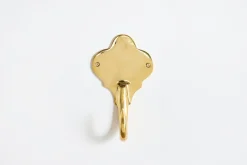 Brass Scalloped Hook*NICKEY KEHOE Discount