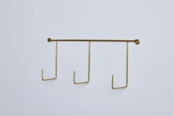 Brass Triple Hook*HIDDEN Fashion