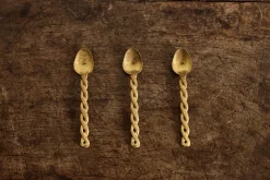 Brass Twisted Spoon*TOTEM HOME Discount