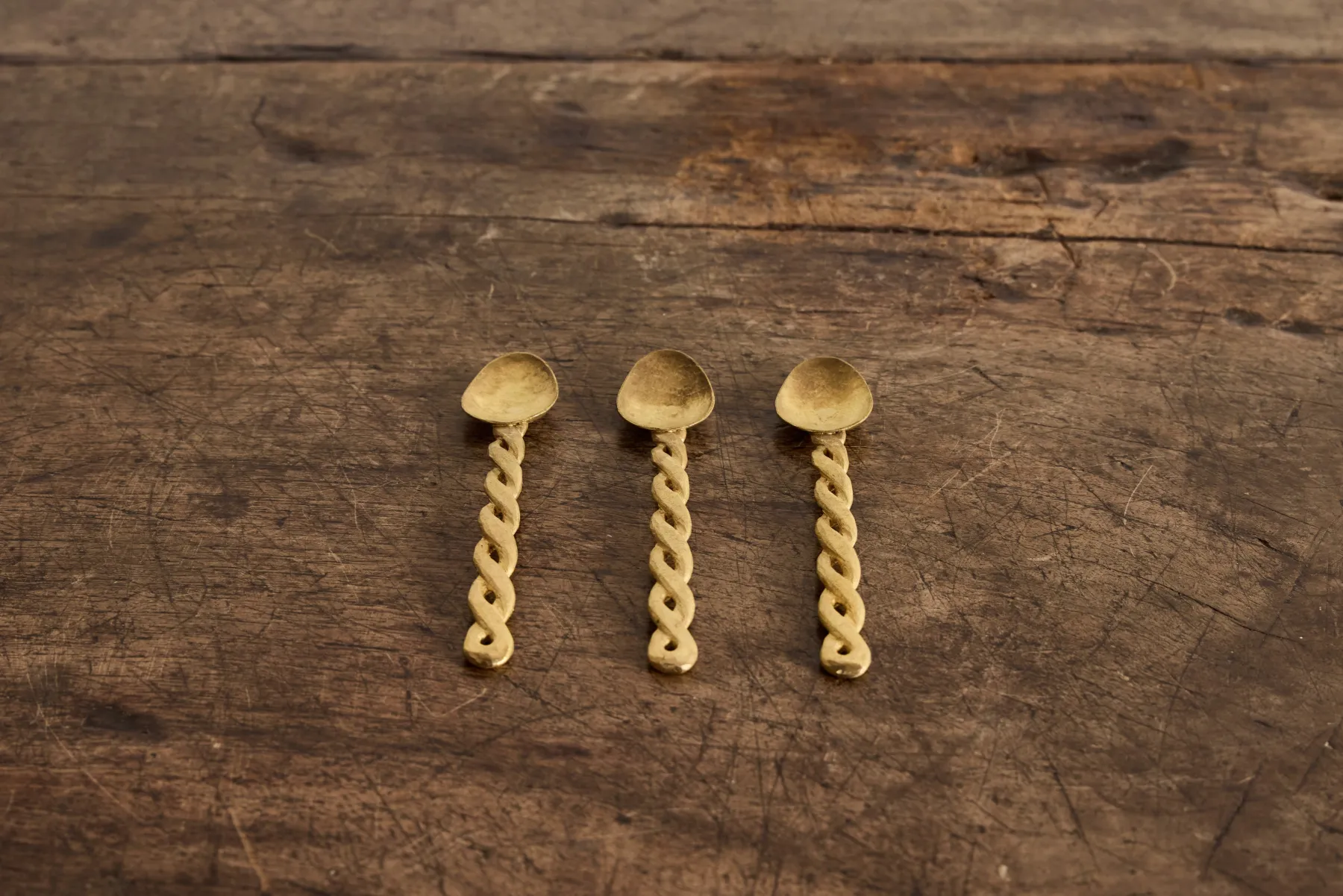 Brass Twisted Spoon*TOTEM HOME Discount