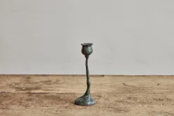 Bronze Poppy Candlestick 9"*HIDDEN New