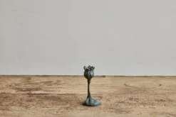 Bronze Poppy Candlestick 5.5"*HIDDEN Outlet