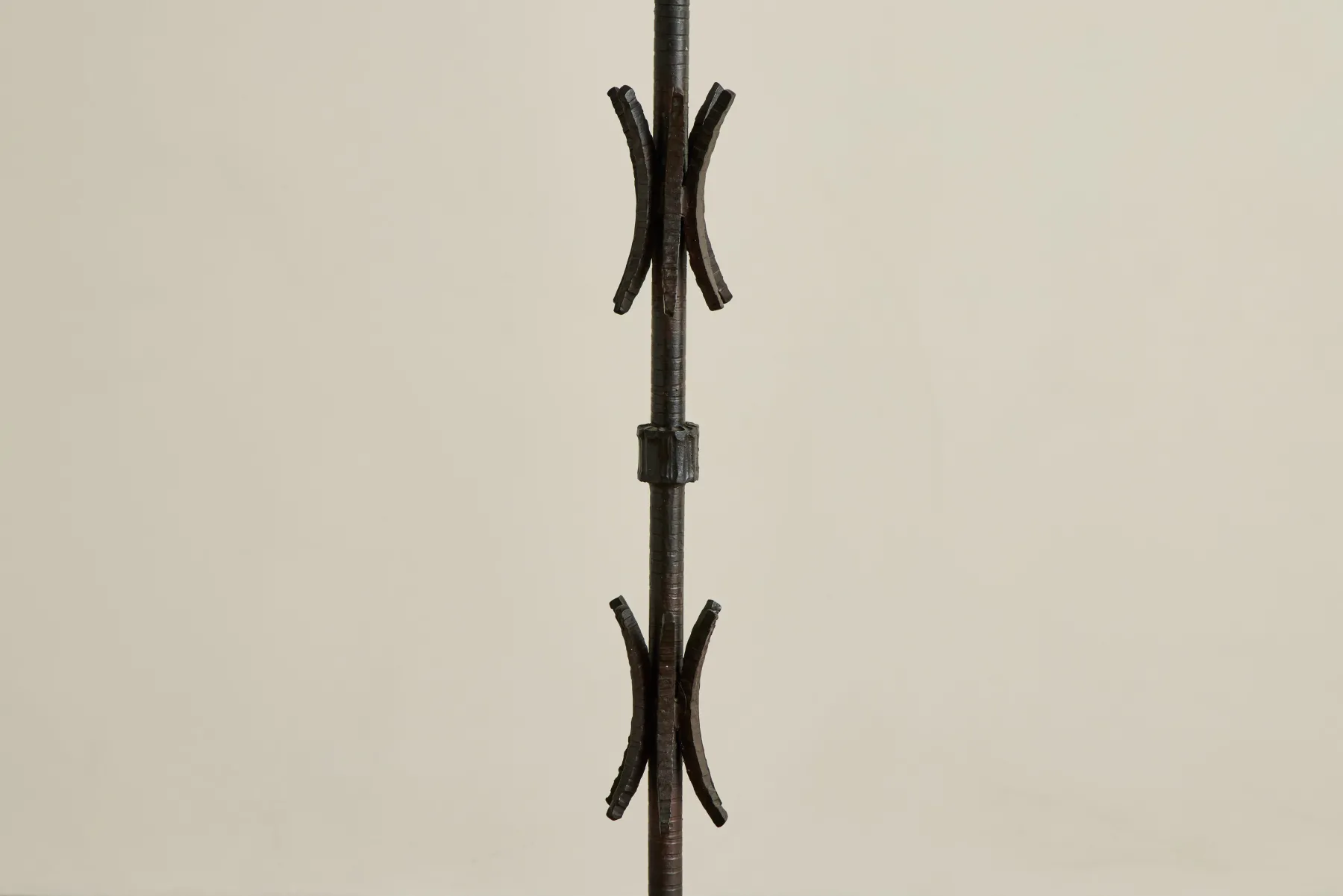 Brutalist Iron Floor Lamp*VINTAGE Clearance