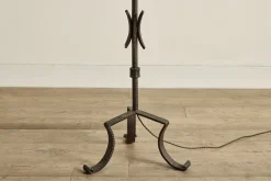 Brutalist Iron Floor Lamp*VINTAGE Clearance