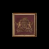Burgundy Royal Crest No.6*VINTAGE Online