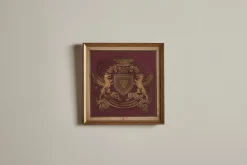 Burgundy Royal Crest No.6*VINTAGE Online