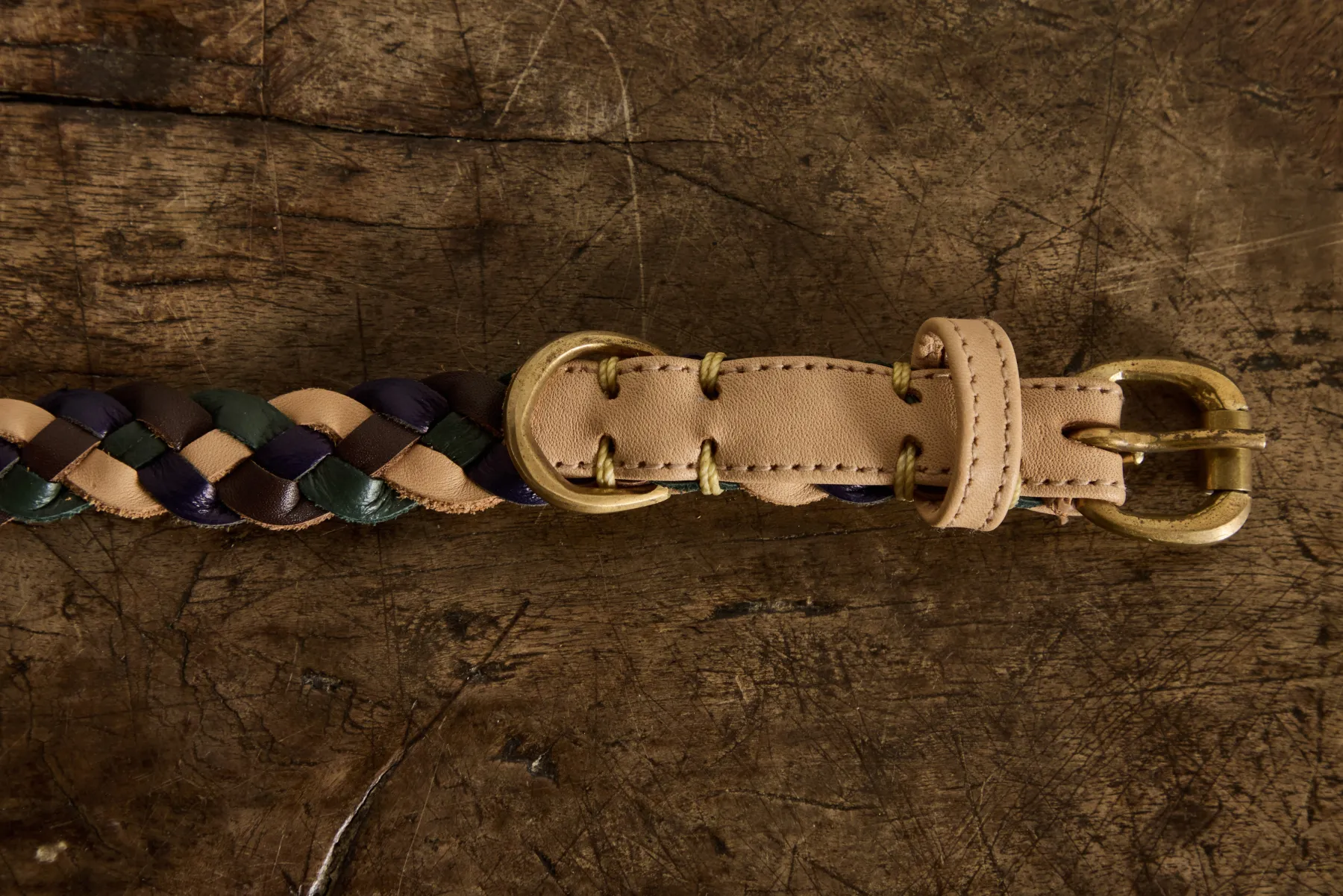 Bushland Collar in Forest, Navy & Tan*GEORGIE PAWS Online