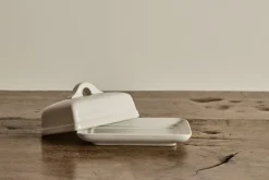 Butter Dish in Cream*NICKEY KEHOE Sale