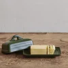 Butter Dish in Thyme*NICKEY KEHOE Clearance