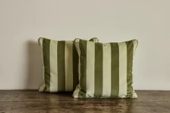 Camelot Stripe Velvet in Juniper*NICKEY KEHOE Best