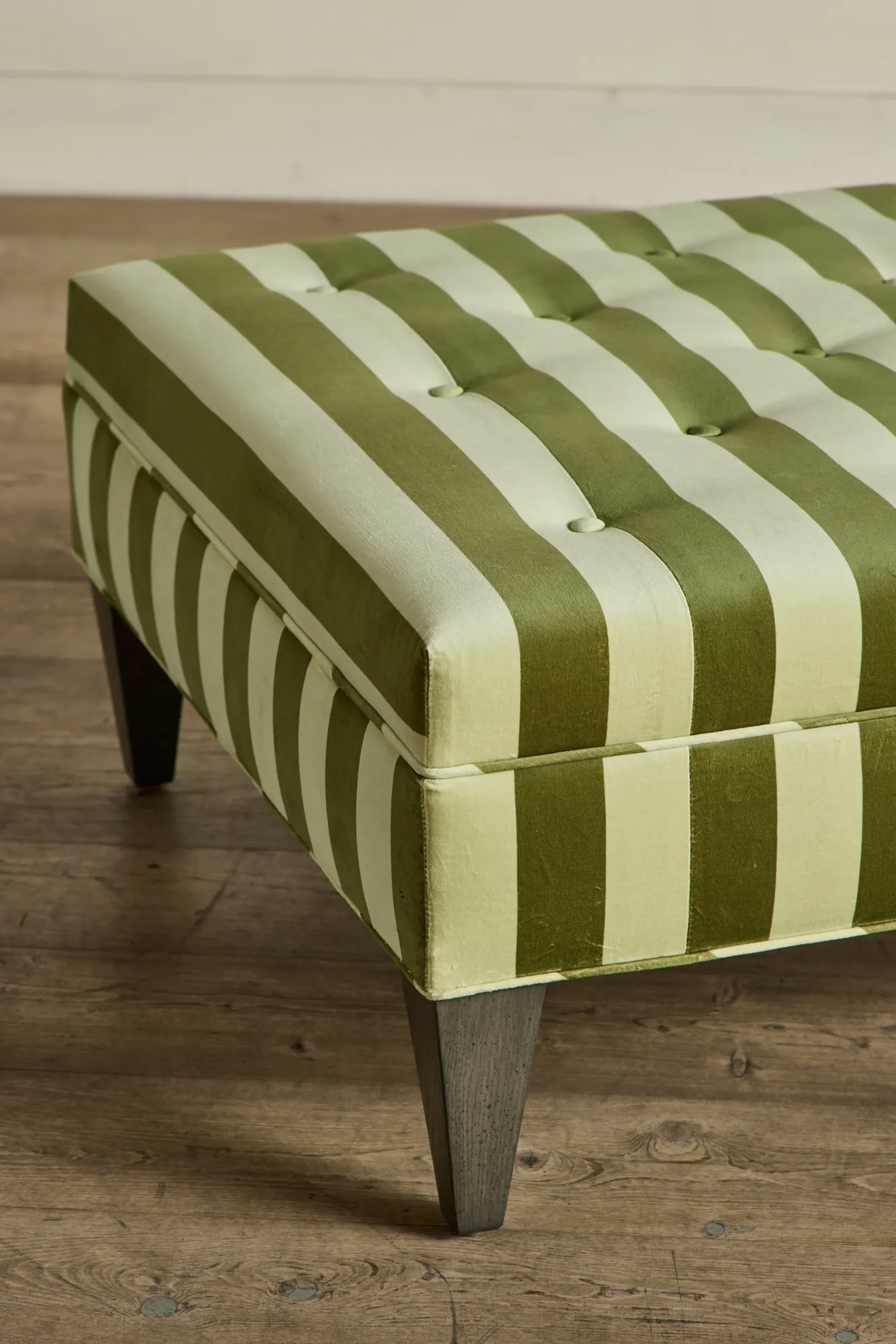 Camelot Stripe Velvet in Juniper*NICKEY KEHOE Best